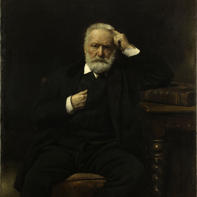 Portrait de Victor Hugo. 