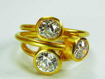 diamond ring by Yves Gratas