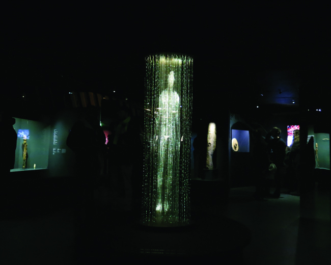 View of the exhibition Persona at the Musée du Quai Branly