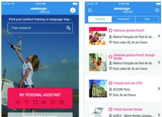 Immersion France, the app