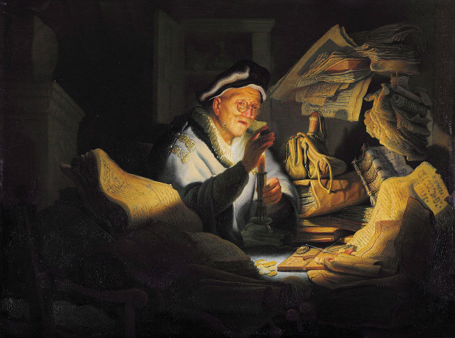 Rembrandt, Parabole de l’homme riche