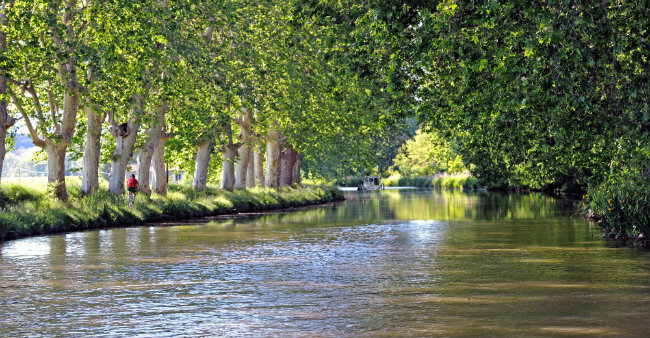 The Canal du Midi is a UNESCO World Heritage site