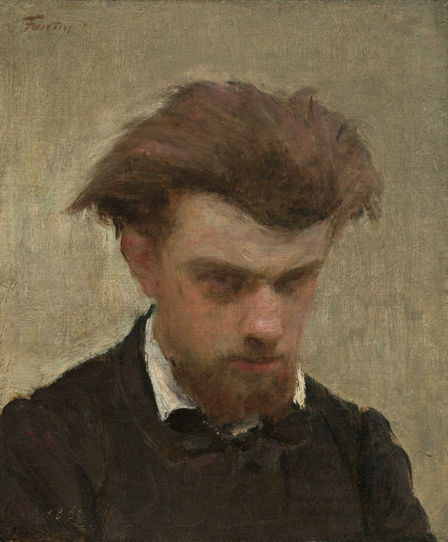 Henri Fantin-Latour, Self-portrait 1861