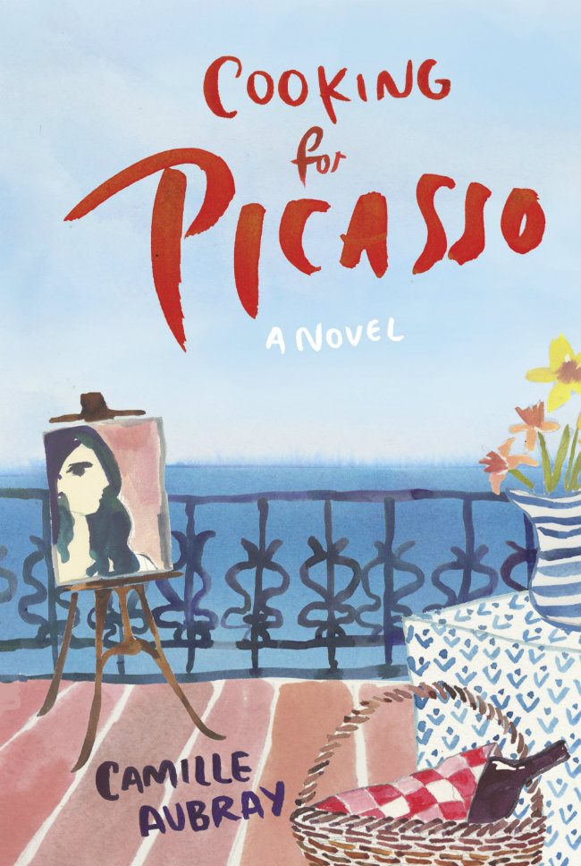 Official cover of the best-selling novel "Cooking for Picasso" by Camille Aubray