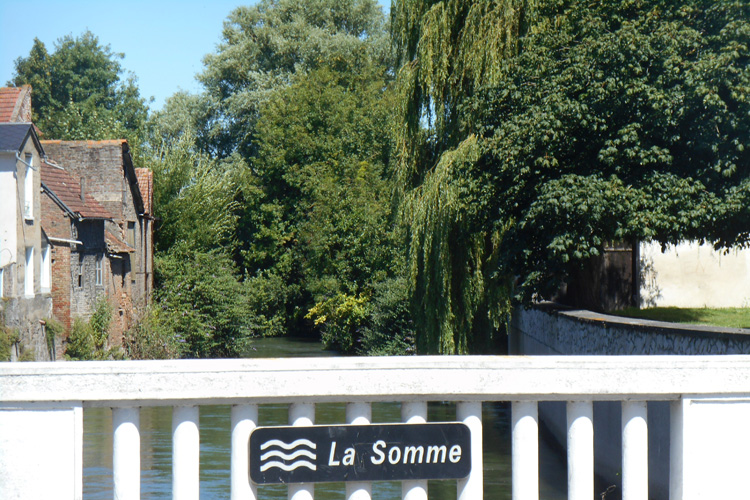 Crossing the River Somme, photo: Nigelle de Visme