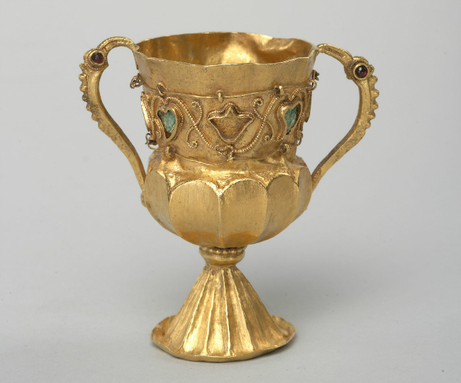 Gourdon chalice, late 5th century