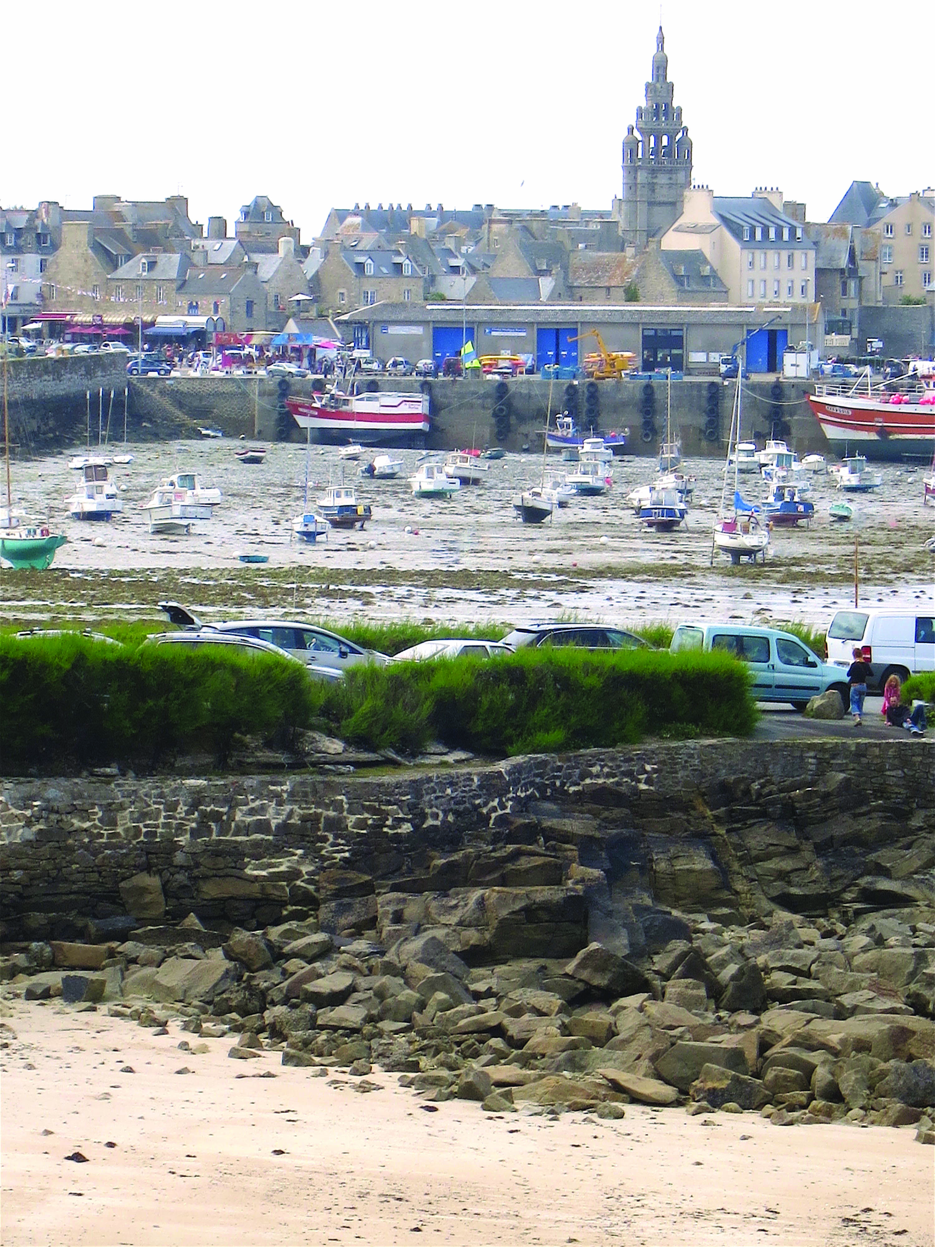 Le Brittany, view of Roscoff from dining room