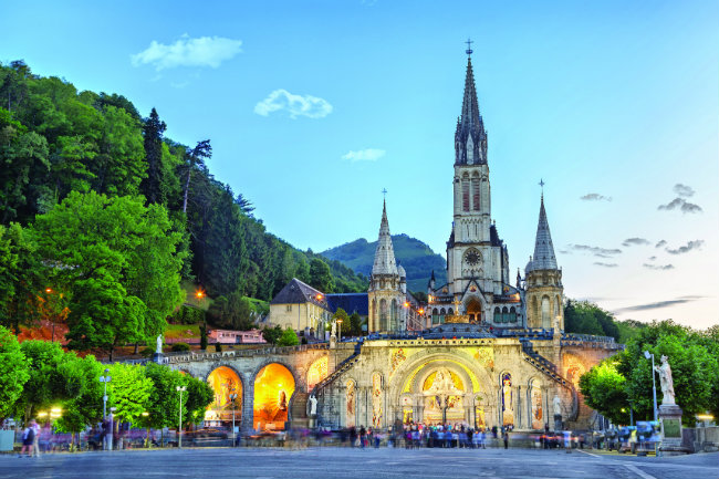 Image result for which wine regio is closest to Sanctuary of Our Lady of Lourdes