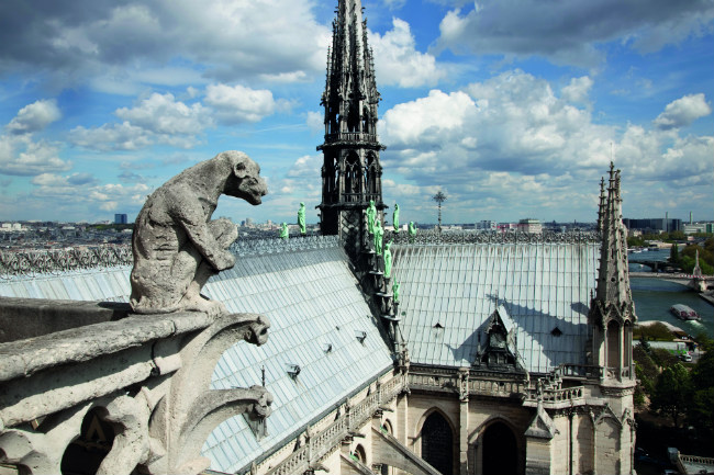 The Fire Of Notre Dame De Paris
