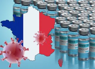 Vaccinations in France.