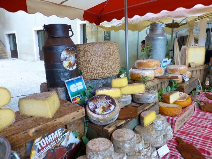 Cheese Stall at a Provencal marché