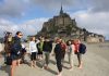 Mont Saint Michel bay walk group