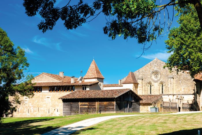 Flaran Abbey, a former Cistercian abbey near Valence-sur-Baïse, has been reimagined as a regional centre for the arts