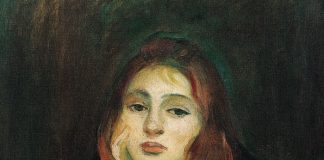 Berthe Morisot’s 1894 painting of her daughter, entitled ‘Julie Rêveuse’ (‘Julie Daydreaming’)