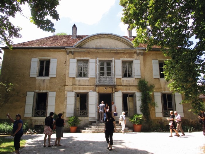 The house at Besançon, where she lived with her first husband