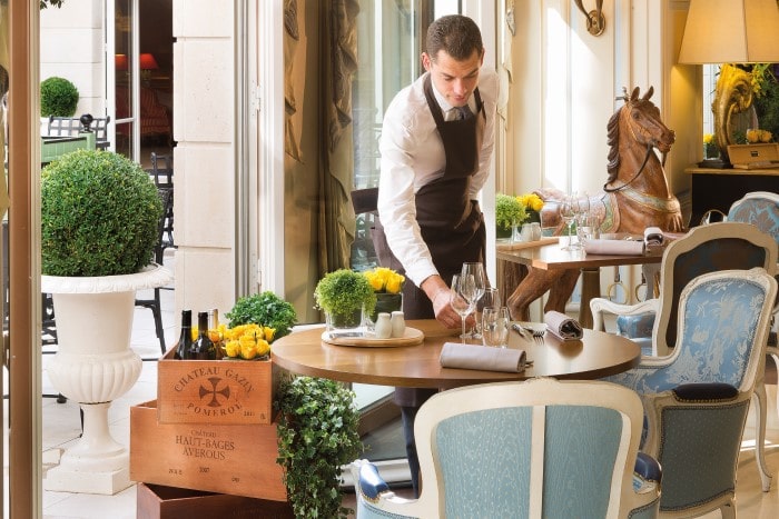 The Auberge du Jeu de Paume in Chantilly throughly deserves its Michelin star