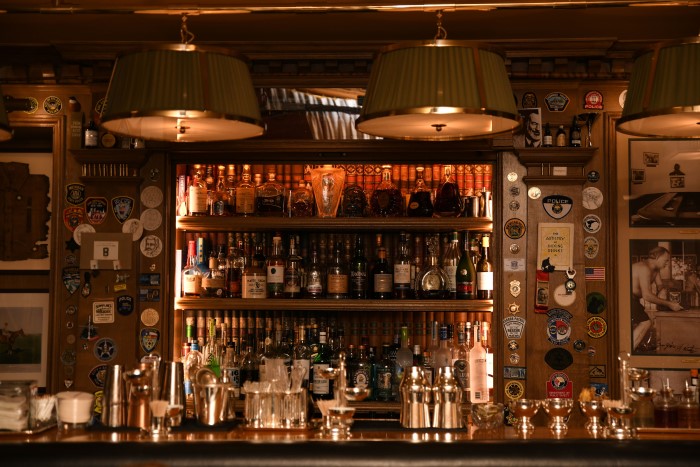 The uber-cozy Hemingway Bar