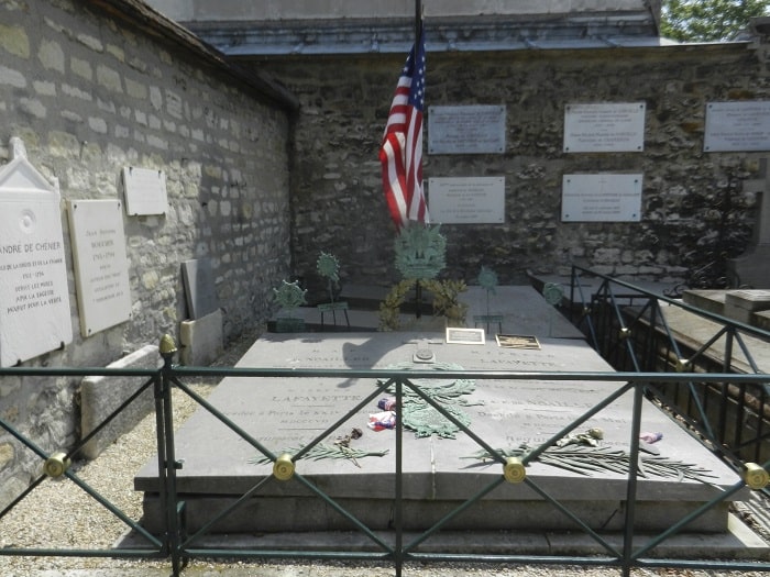 Lafayette's Grave, Paris 