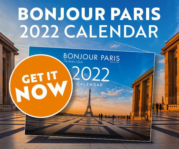 Bonjour Paris 2022 Calendar