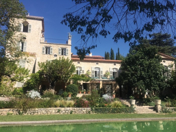Dior's home at the Chateau de la Colle Noire
