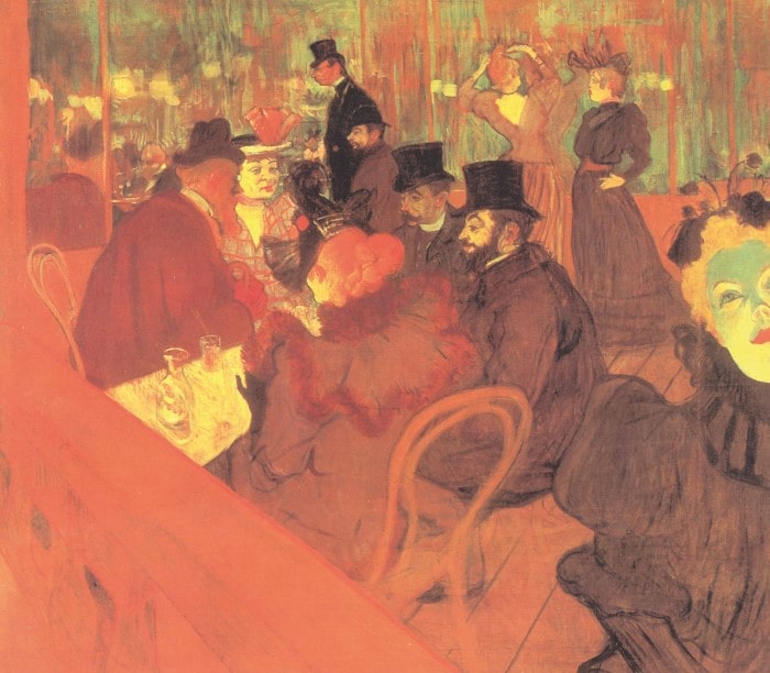 Henri Toulouse Laturec, at the Moulin Rouge, 1892-95,