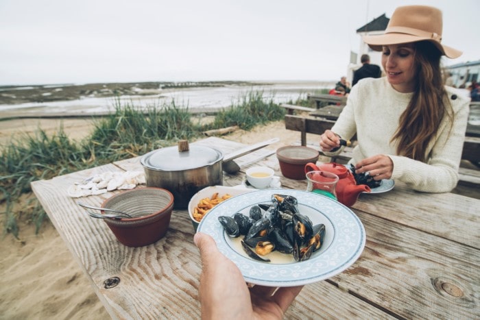 Blainville sur Mer restaurant La Cale